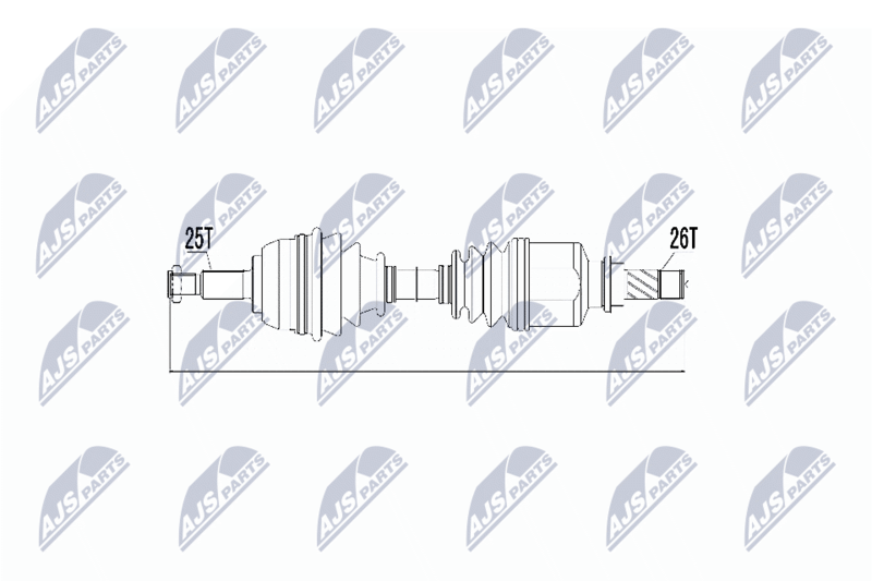 Wał napędowy NTY NPW-RE-031