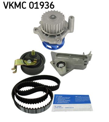 Pompa wody + zestaw paska rozrządu SKF VKMC 01936