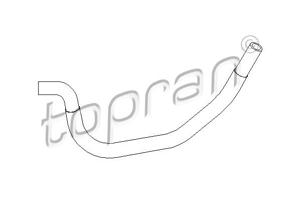 Wąż hydrauliczny, system kierowania TOPRAN 501 558