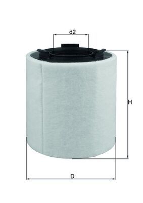 Filtr powietrza KNECHT LX 2831