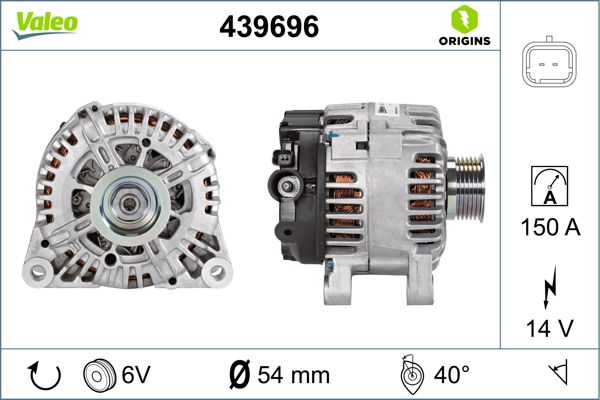 Alternator VALEO 439696