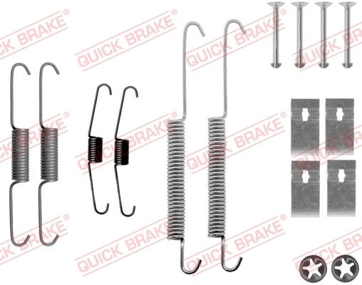 Zestaw akcesoriów, szczęki hamulcowe QUICK BRAKE 105-0842