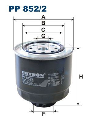 Filtr paliwa FILTRON pp 852/2