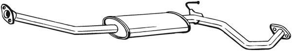 Tłumik środkowy BOSAL 284-083