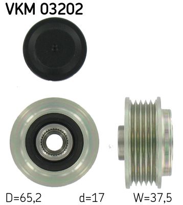 Alternator - sprzęgło jednokierunkowe SKF VKM03202
