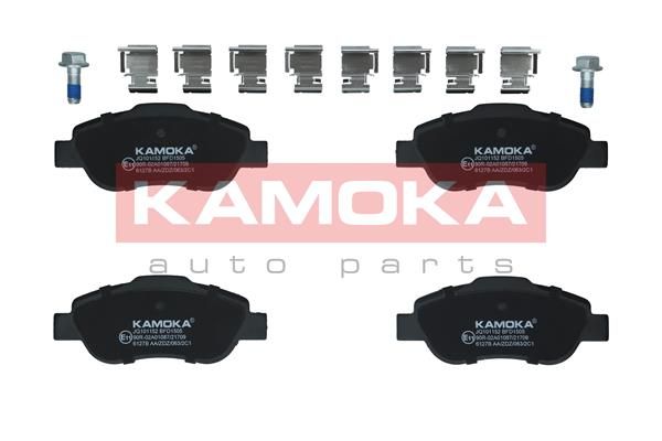 Zestaw klocków hamulcowych, hamulce tarczowe KAMOKA JQ101152