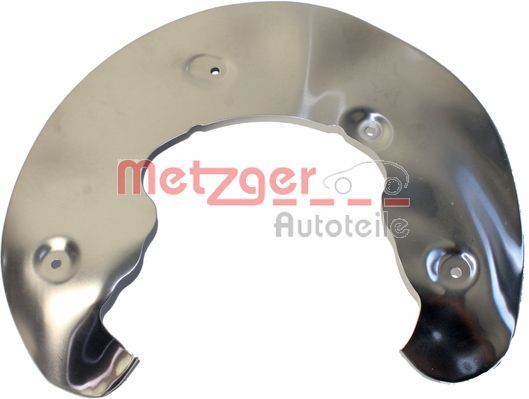 Panel rozbryzgiwujący, tarcza hamulcowa METZGER 6115093