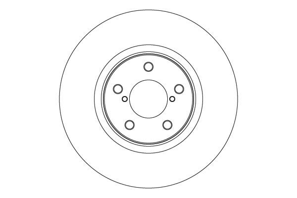 Tarcza hamulcowa TRW DF4639