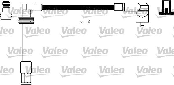 Zestaw przewodów zapłonowych VALEO 346178