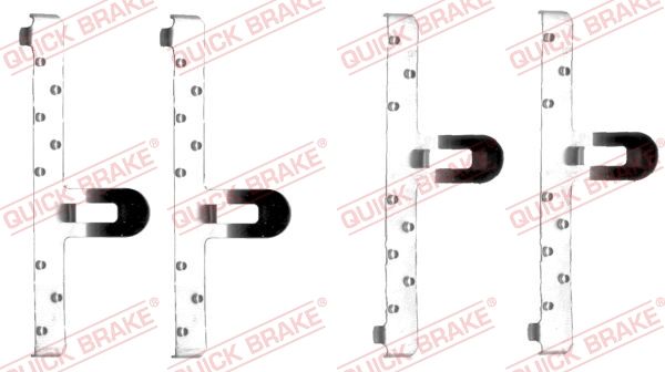 Zestaw akcesoriów, klocki hamulcowe QUICK BRAKE 109-1048