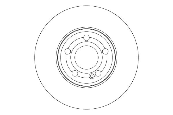 Tarcza hamulcowa TRW DF6769