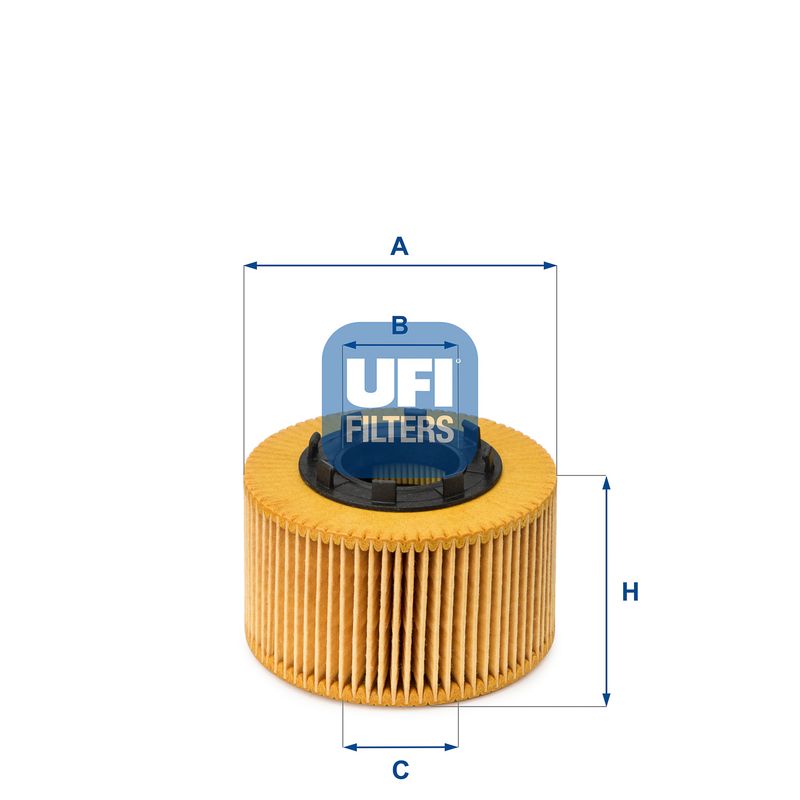 Filtr oleju UFI 25.015.00