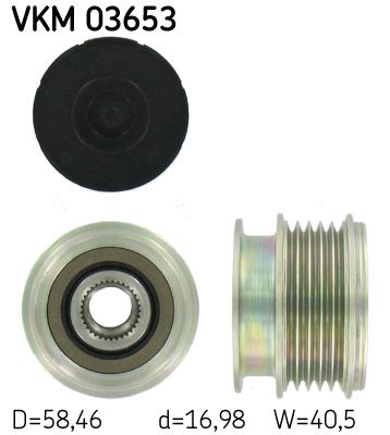 Alternator - sprzęgło jednokierunkowe SKF VKM 03653