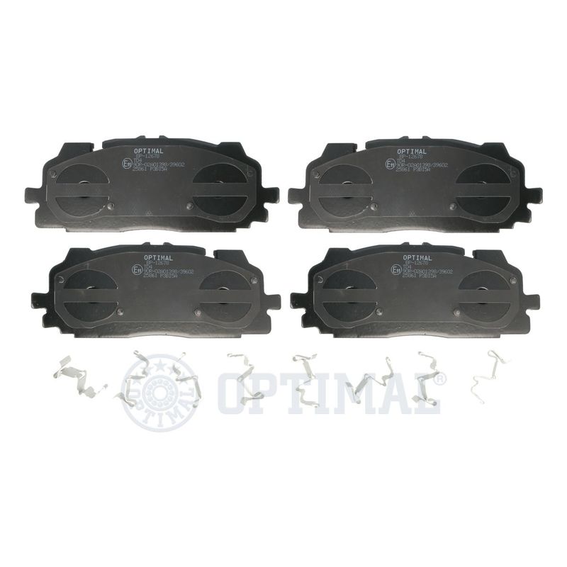 Zestaw klocków hamulcowych, hamulce tarczowe Optimal BP-12678
