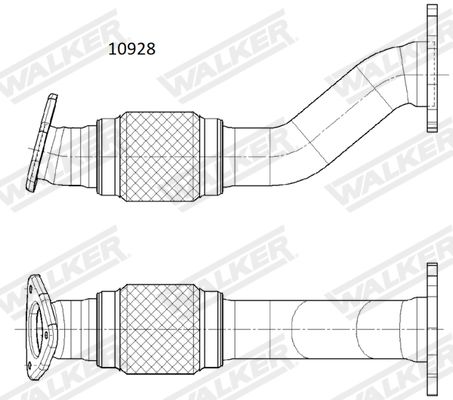 Rura wydechowa WALKER 10928