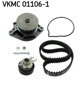 Pompa wody + zestaw paska rozrządu SKF VKMC 01106-1