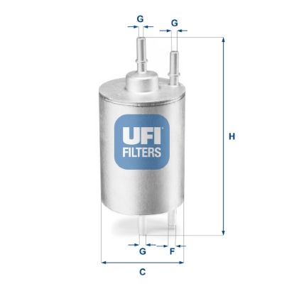 Filtr paliwa UFI 31.958.00