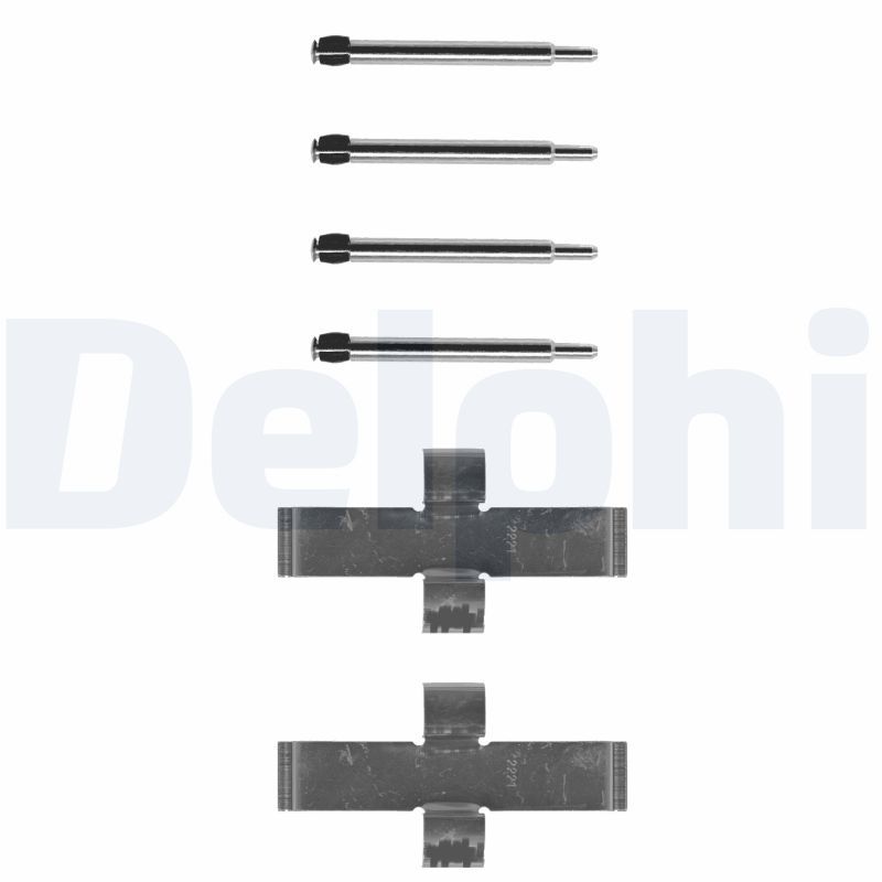 Zestaw akcesoriów, klocki hamulcowe DELPHI LX0013