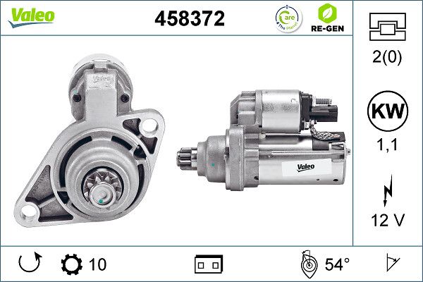 Rozrusznik VALEO 458372