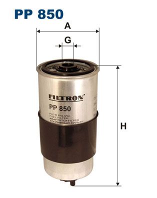 Filtr paliwa FILTRON pp 850