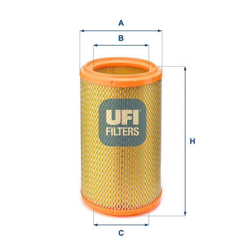 Filtr powietrza UFI 27.236.00