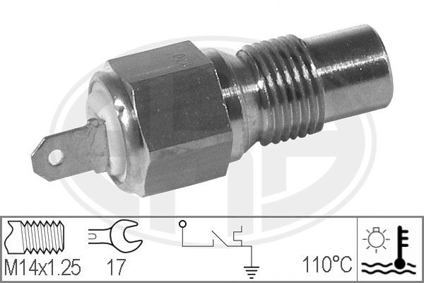 Czujnik, temperatura płynu chłodzącego ERA 330158