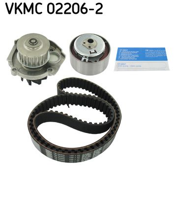 Pompa wody + zestaw paska rozrządu SKF VKMC 02206-2