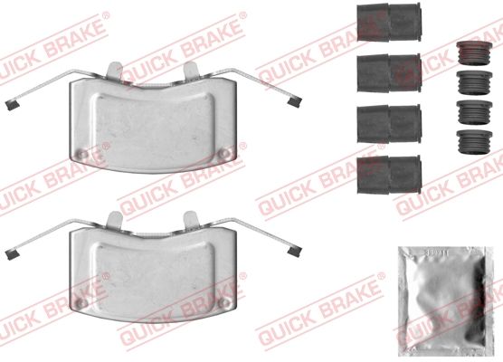 Zestaw akcesoriów, klocki hamulcowe QUICK BRAKE 109-0051