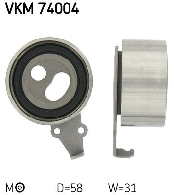 Rolka napinacza, pasek rozrządu SKF VKM 74004