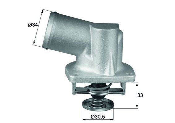 Termostat, płyn chłodzący MAHLE TI13292D