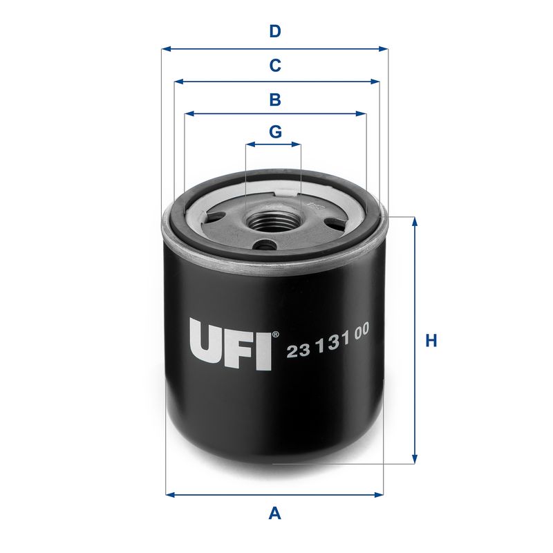 Filtr oleju UFI 23.131.00