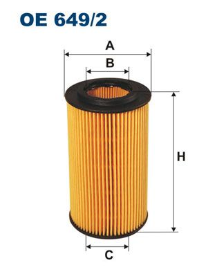 Filtr oleju FILTRON oe 649/2
