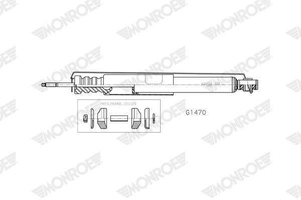 Amortyzator Monroe G1470
