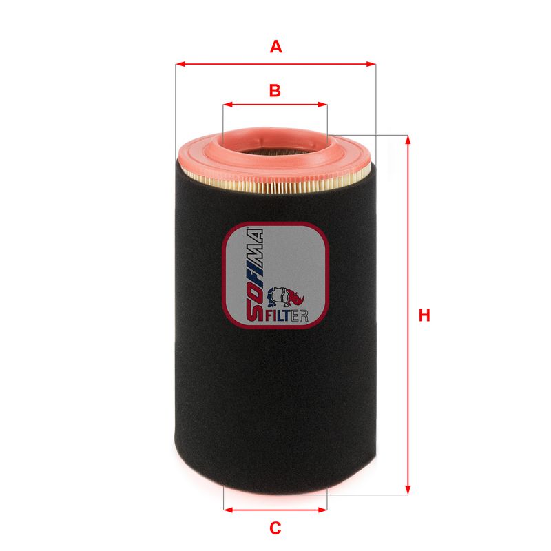 Filtr powietrza SOFIMA S 7A69 A