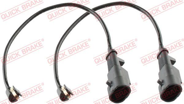 Styk ostrzegawczy, zużycie okładzin hamulcowych QUICK BRAKE WS 0323 A