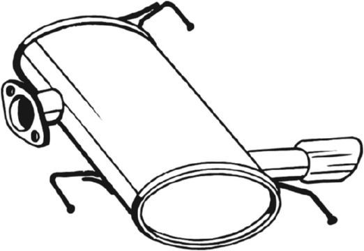 Tłumik końcowy BOSAL 247-009