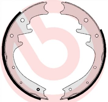 Zestaw szczęk hamulcowych BREMBO S 37 504