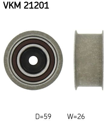 rolka kierunkowa / prowadząca, pasek rozrządu SKF vkm 21201