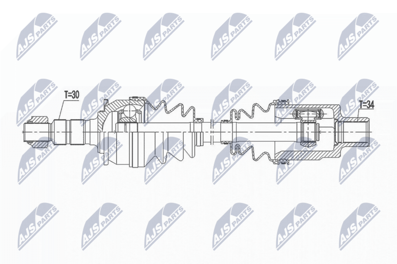 Wał napędowy NTY NPW-PL-103