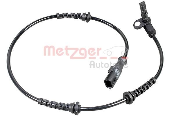 Czujnik, prędkość obrotowa koła METZGER 09001258