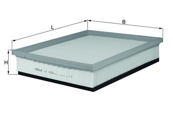 Filtr powietrza KNECHT LX 1656