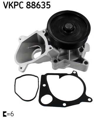 Pompa wody, chłodzenie silnika SKF VKPC 88635