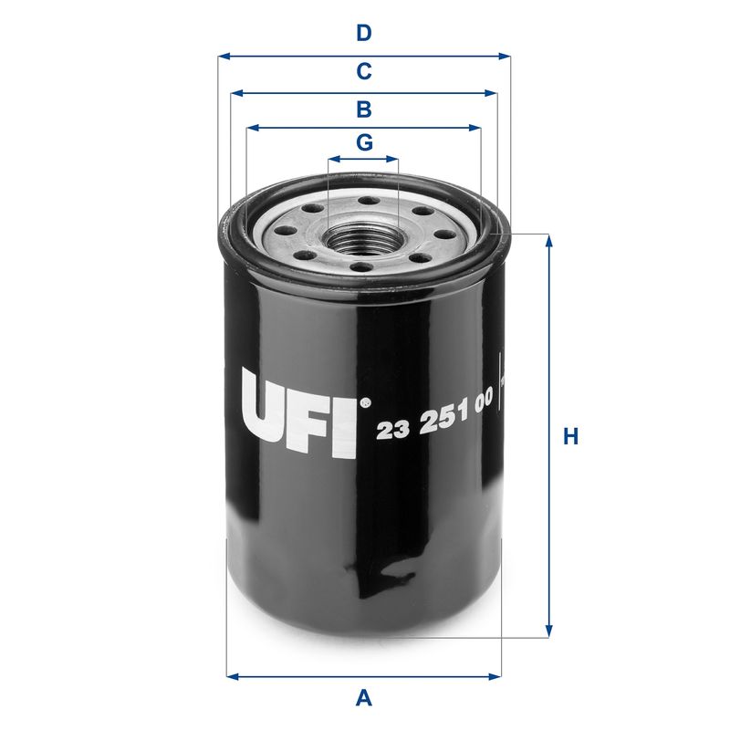 Filtr oleju UFI 23.251.00