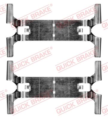 Zestaw akcesoriów, klocki hamulcowe QUICK BRAKE 109-0204