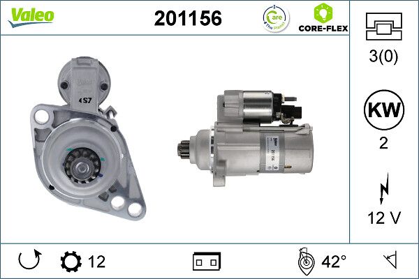 Rozrusznik VALEO 201156