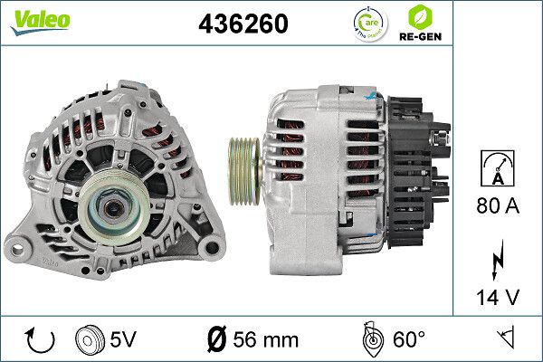 Alternator VALEO 436260