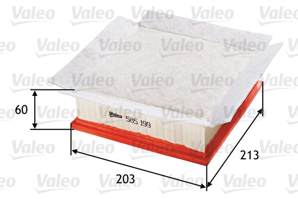 Filtr powietrza VALEO 585199