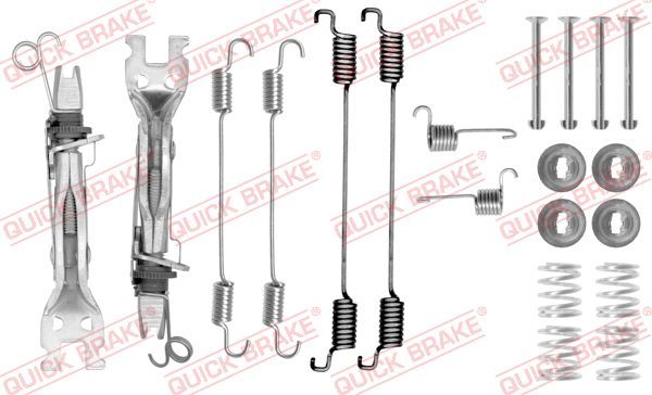 Zestaw akcesoriów, szczęki hamulcowe QUICK BRAKE 105-0750S