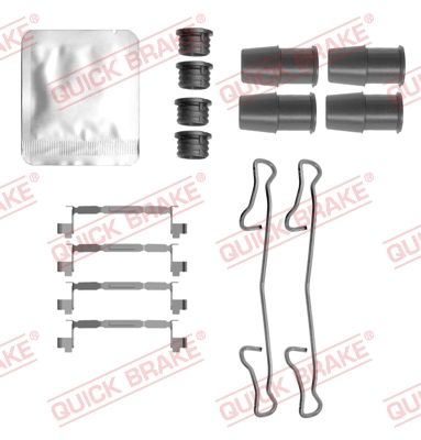Zestaw akcesoriów, klocki hamulcowe QUICK BRAKE 109-0167