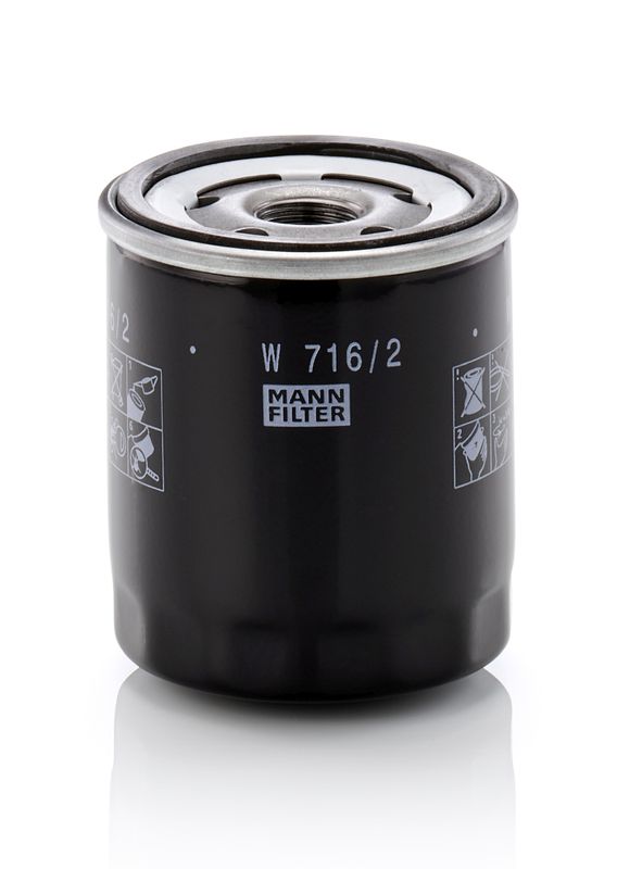 Filtr oleju MANN-FILTER w 716/2